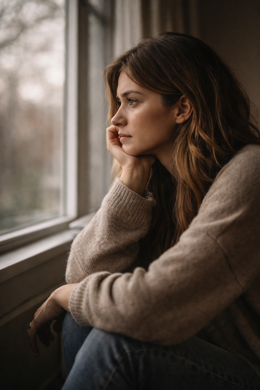 Woman reflecting on relationship clarity